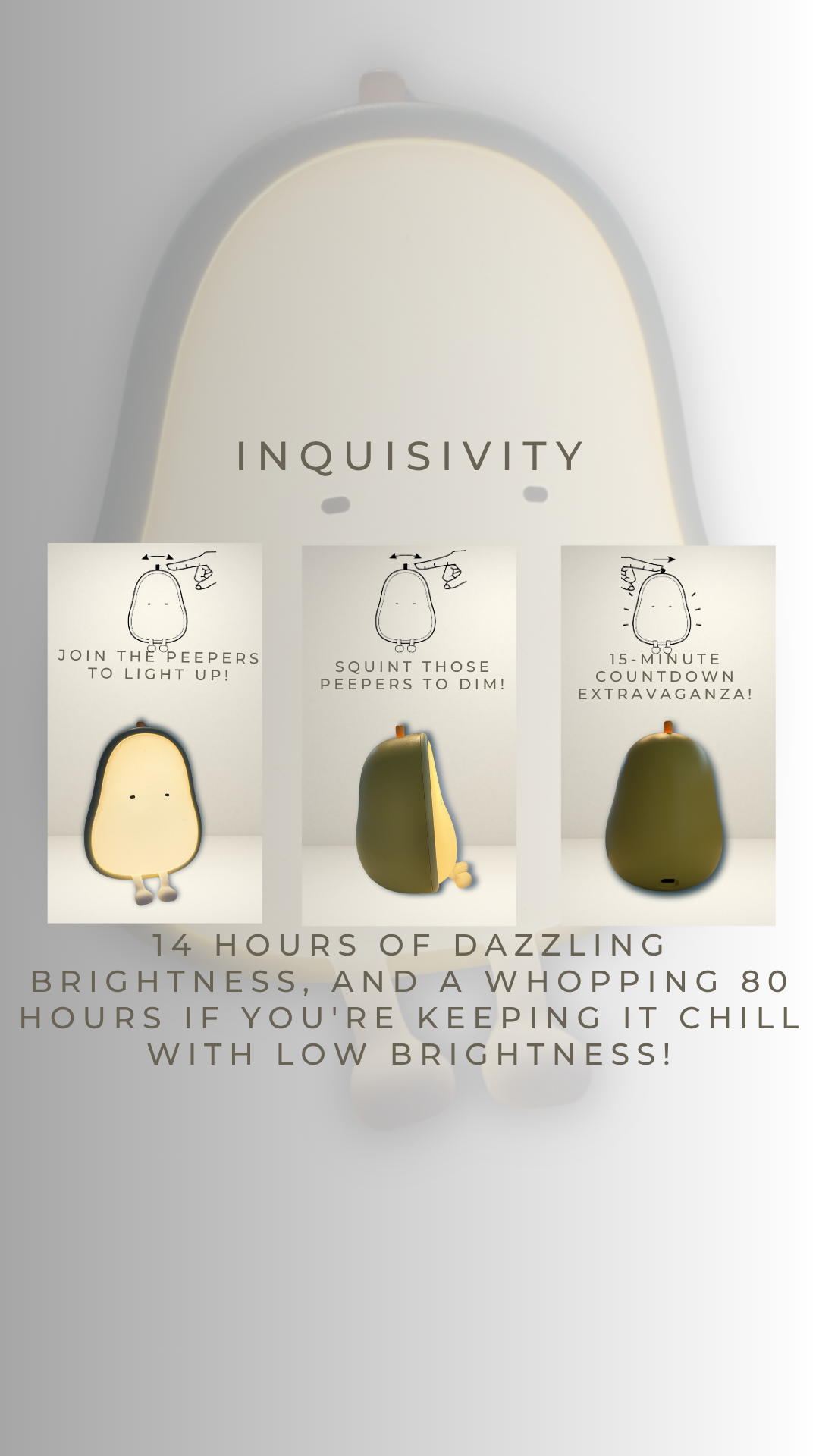 Pear Shaped Night Light