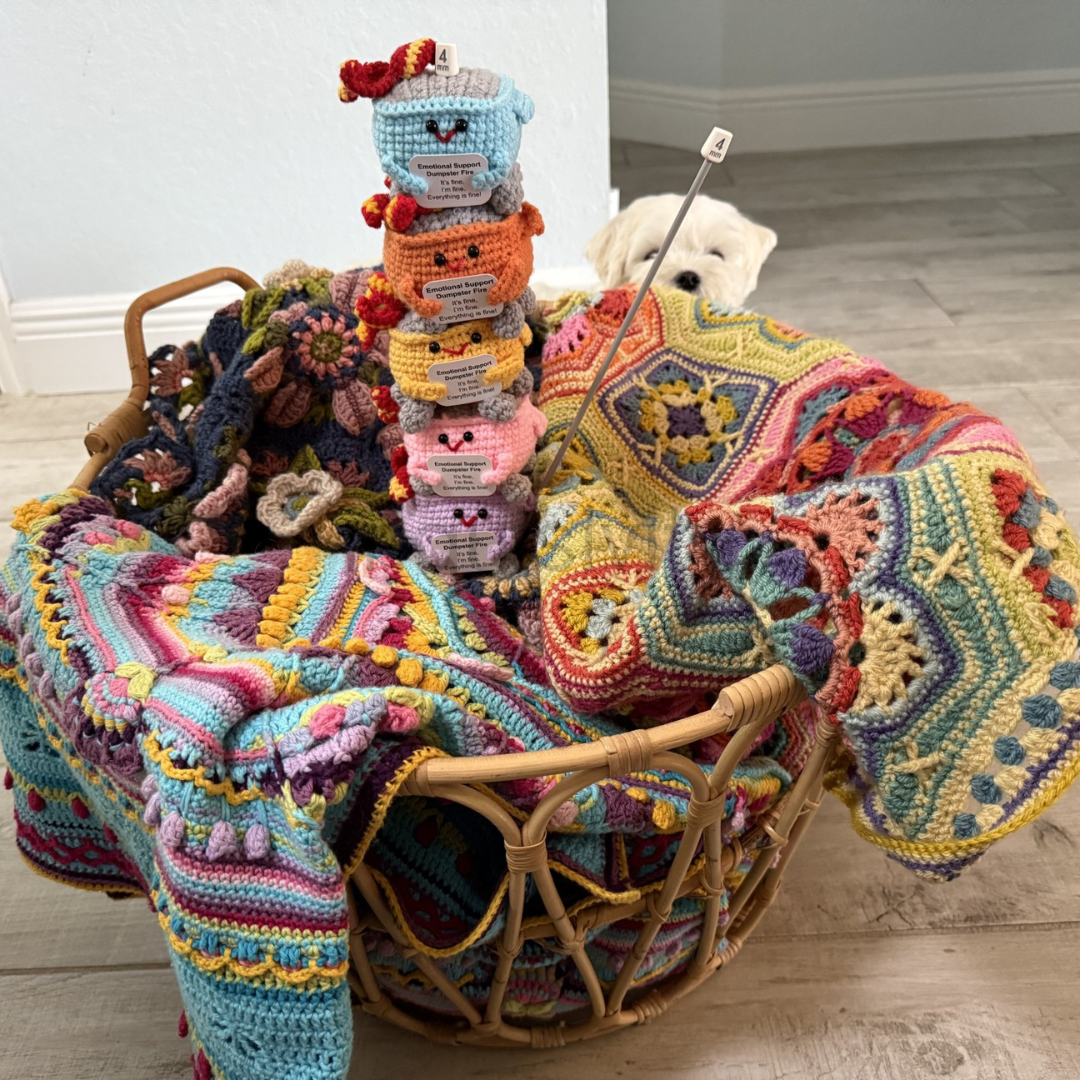 Crochet Dumpster Fire